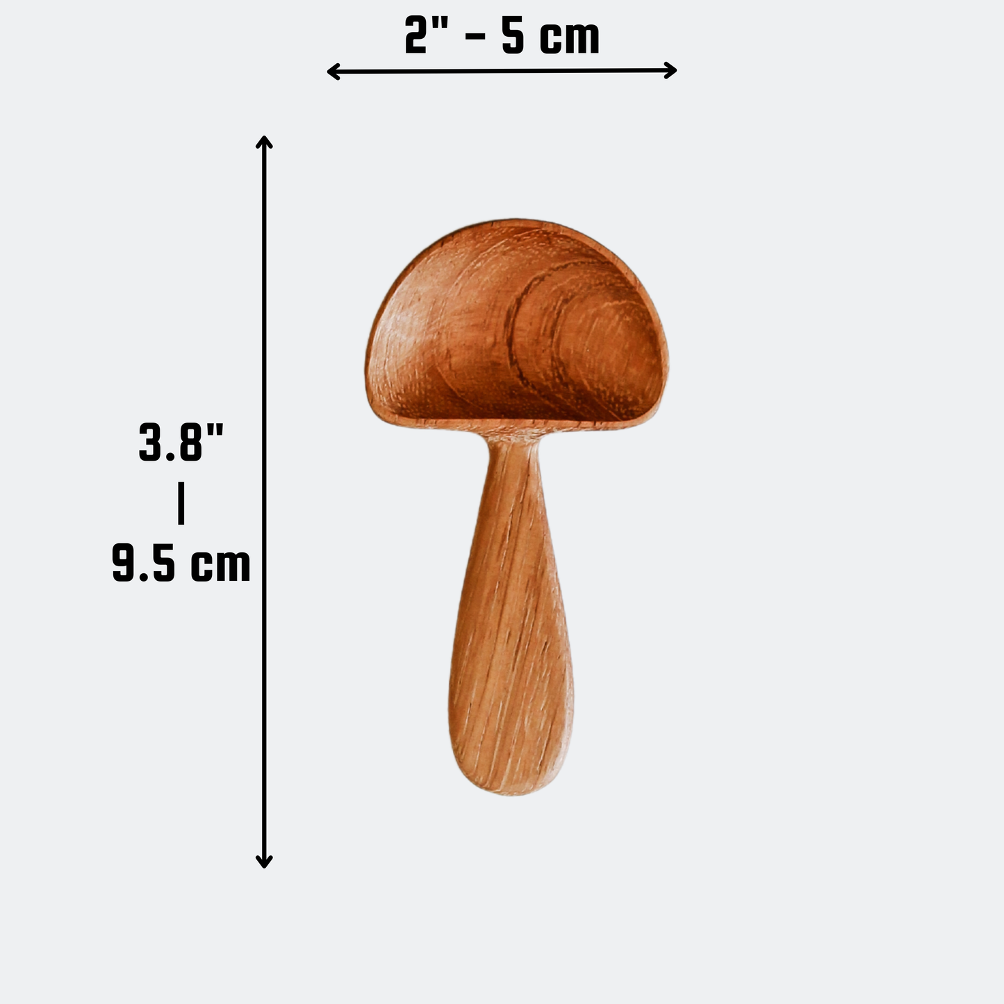 Wooden Mushroom Spoons, Wooden Scoops - Home Decor and Gifts