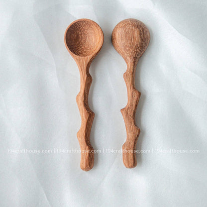Branch Tree Wooden Spices Small Spoons - Measuring Spoons