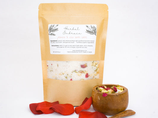 Jasmine & Rose - the Full Size Tea, Bath, & Body Bundle