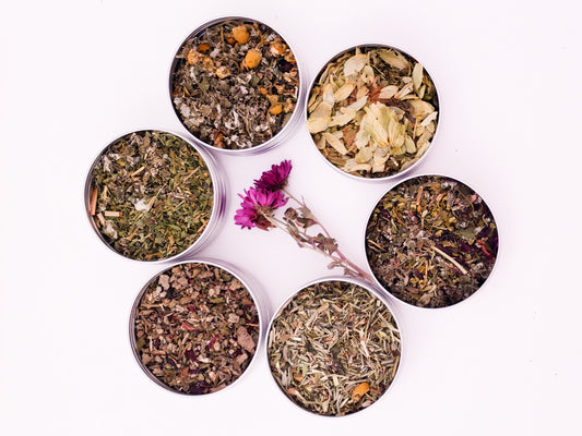 Sampler Set - 8 Herbal Loose-Leaf Tea Blends
