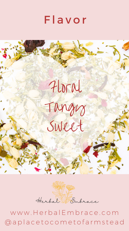 Jasmine & Rose Herbal Loose-Leaf Tea Blend (formerly known as Romance)